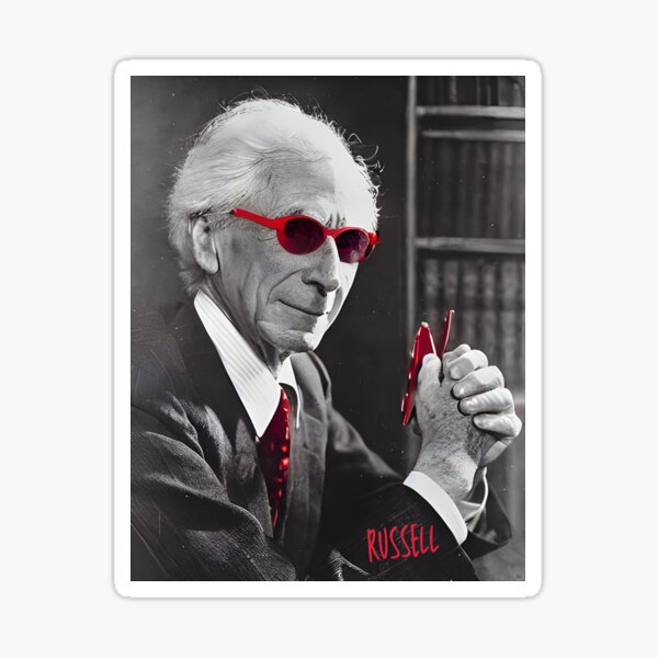 Artikel-Vorschau von Bertrand Russell – Swag-Version, designt und verkauft von PHILOSOPHY-SWAG.