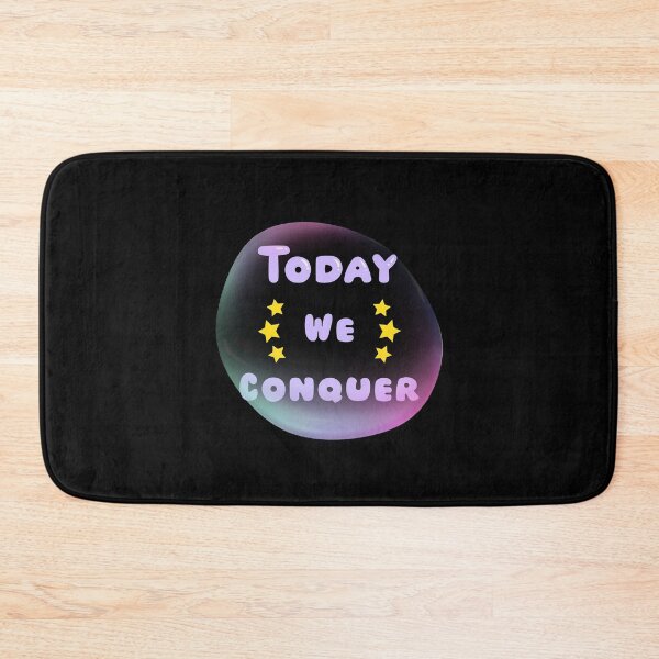 Item preview, Today We Conquer - Motivational Quote designed and sold by Designspot2020.