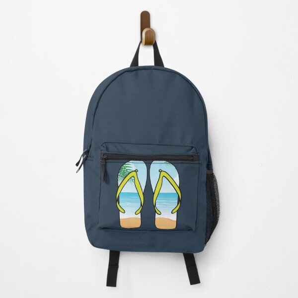 Item preview, Summer sandals with beach scene  designed and sold by Donutlovers.