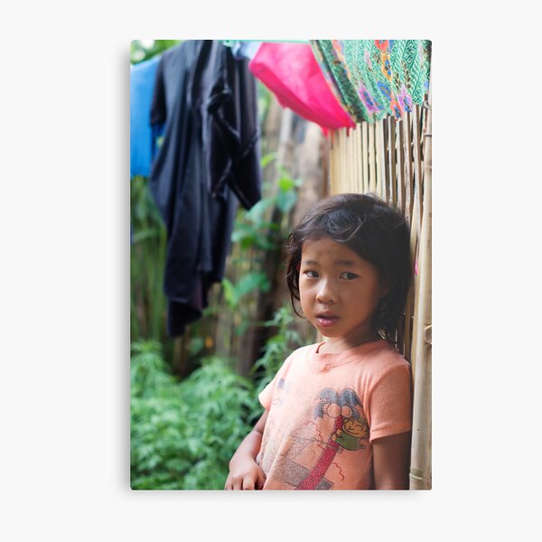 Hmong Girl Metal Print