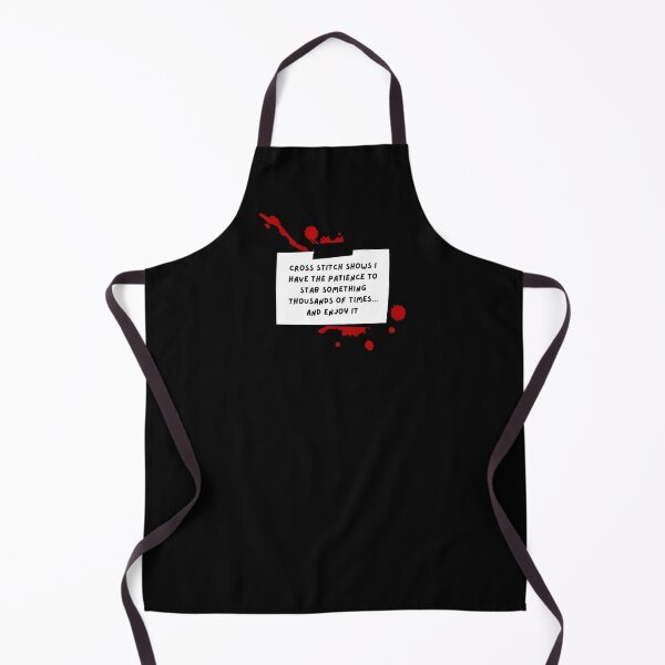 Item preview, Cross stitch and crime shows - embroidery humour  designed and sold by littlethistle.