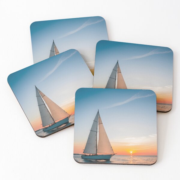 Item preview, Boat in the ocean designed and sold by toonydesigns.