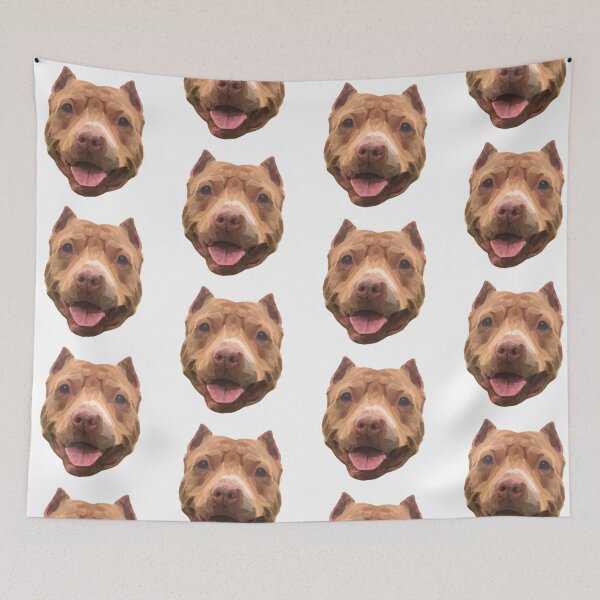 Aperçu de l'œuvre Chien Pitbull créée et vendue par radiantdark.