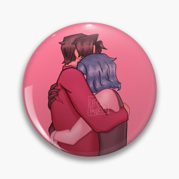 Item preview, Franziska von Karma and Miles Edgeworth Hug - Alt version designed and sold by lifeonmvrs.