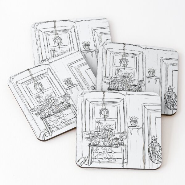 Item preview, Bedroom Line-work designed and sold by sarahsshop-.