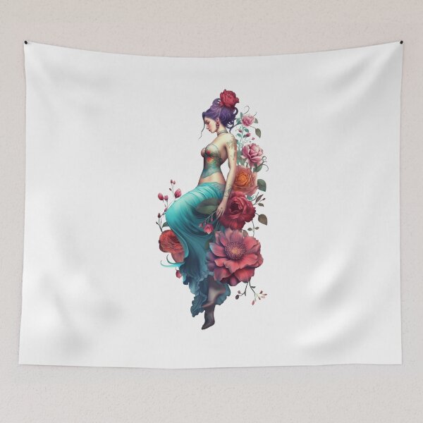 Item preview, The woman from the flowers designed and sold by Istarfal.