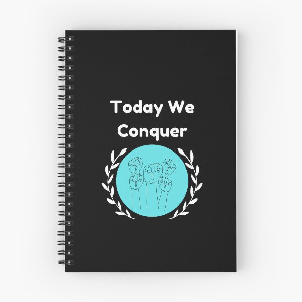 Item preview, Today We Conquer - Motivational Quote designed and sold by Designspot2020.