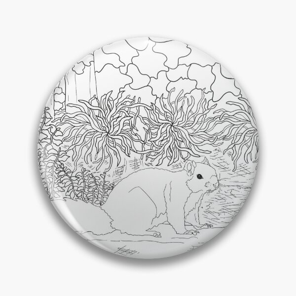 Item preview, Squirrel Line-Work designed and sold by sarahsshop-.