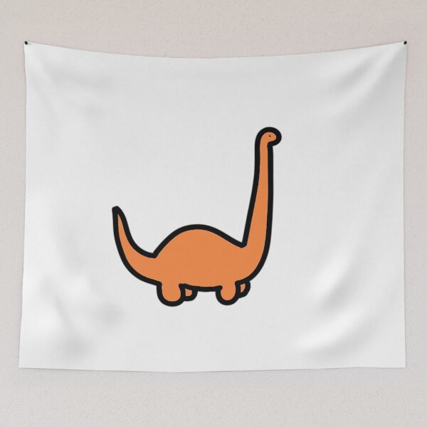 Item preview, Orange Dinosaur designed and sold by Jilliansshop.