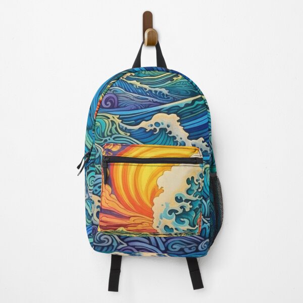 Item preview, Abstract Ocean Waves Pattern designed and sold by Desfix.