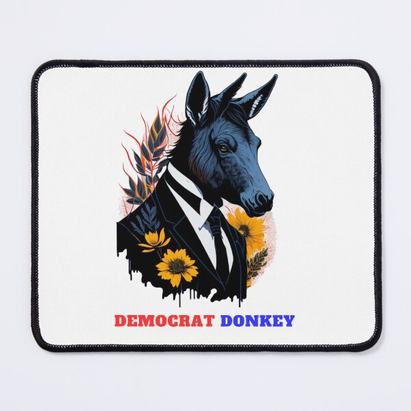 Item preview, democrat donkey designed and sold by FOUAD HAMIMI ⭐⭐⭐⭐⭐.