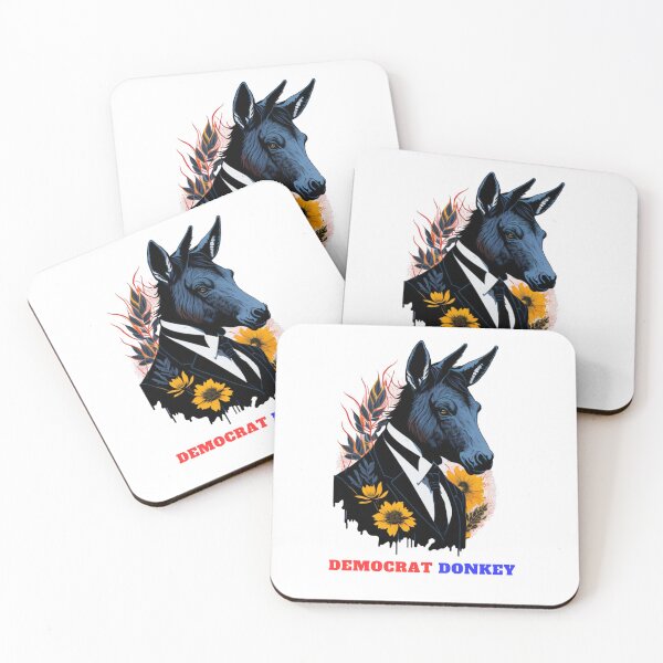 Item preview, democrat donkey designed and sold by FOUAD HAMIMI ⭐⭐⭐⭐⭐.