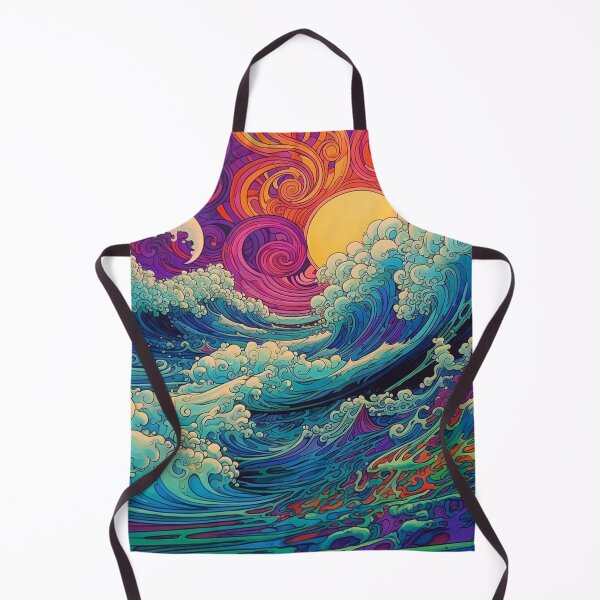 Item preview, Abstract Ocean Waves Pattern designed and sold by Desfix.
