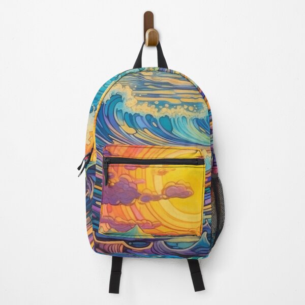 Item preview, Abstract Ocean Waves Pattern designed and sold by Desfix.