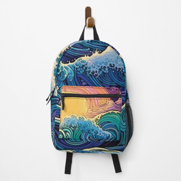 Item preview, Abstract Ocean Waves Pattern designed and sold by Desfix.