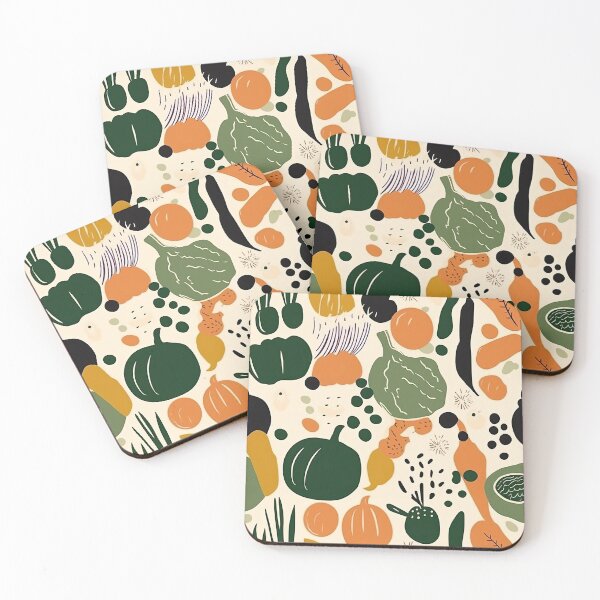 Item preview, Colorful Fresh Vegetables Abstract Pattern designed and sold by Wonder Of Light.