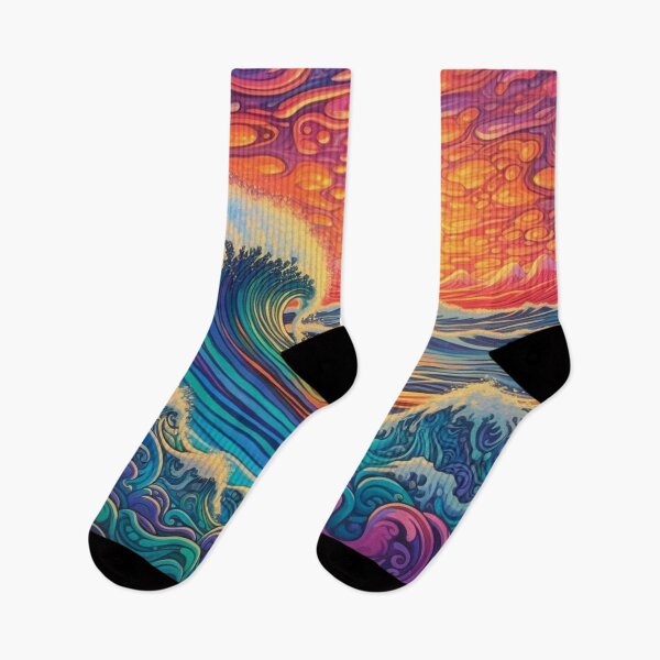 Item preview, Abstract Ocean Waves Pattern designed and sold by Desfix.