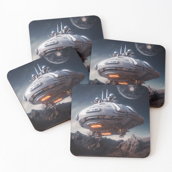 Item preview, Fantasy Art: Spaceship designed and sold by Luna-Art-Design.