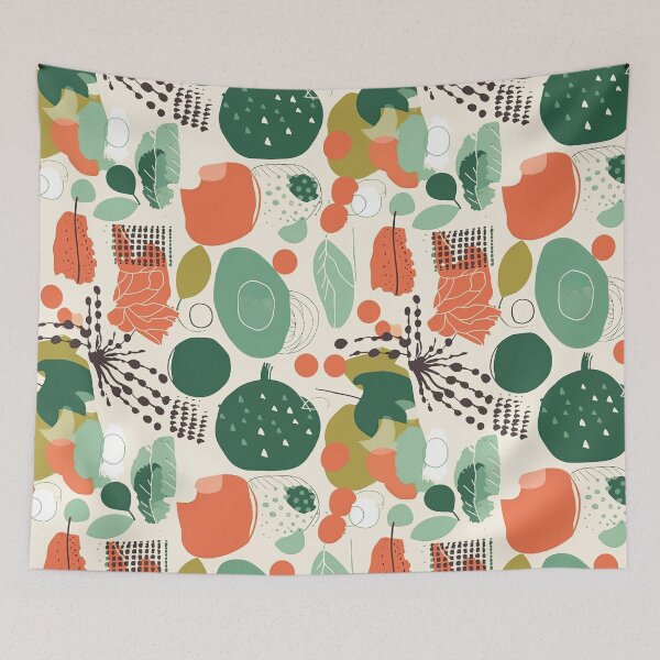Item preview, Colorful Fresh Vegetables Abstract Pattern designed and sold by Wonder Of Light.