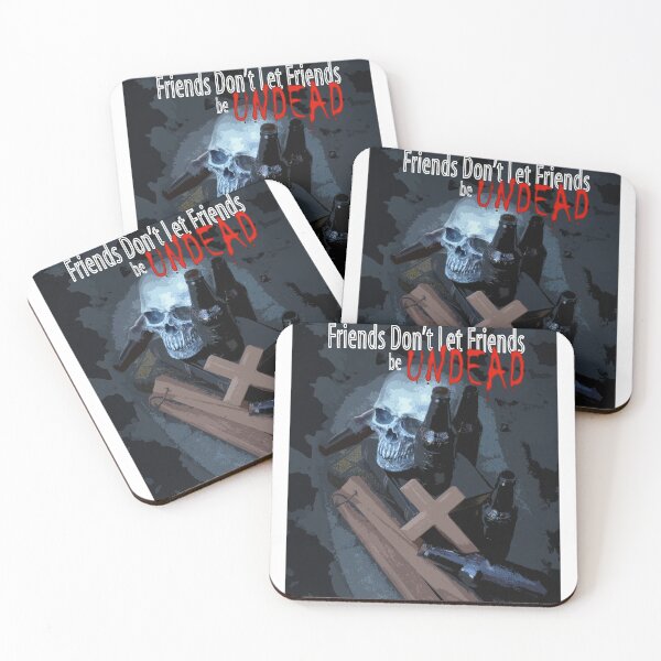 Item preview, Friends Don't Let Friends be Undead designed and sold by lagomorphflix.
