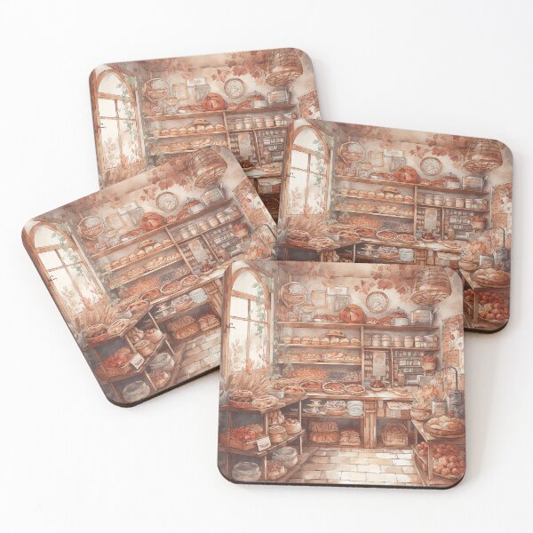 Item preview, Rustic Vintage Cozy Bakery  designed and sold by cetakulang.