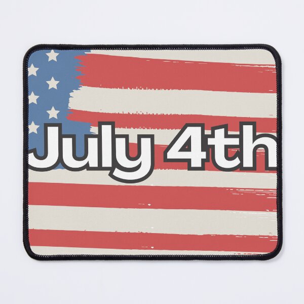 Item preview, July 4th Flag Square Red White Blue Square designed and sold by Sunshine-Dreams.