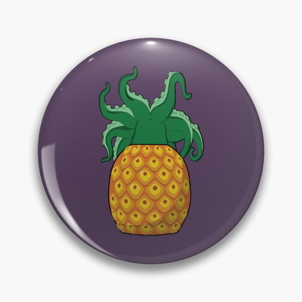Item preview, Octopus tropical pineapple fruit  designed and sold by Donutlovers.