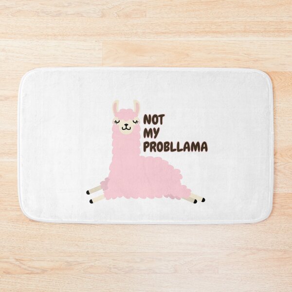 Item preview, Not My Probllama designed and sold by PurpleWay.