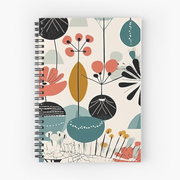 Item preview, Colorful Plants and Flowers Abstract Floral Pattern designed and sold by Wonder Of Light.