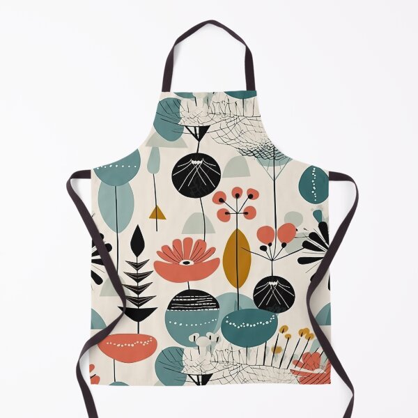 Item preview, Colorful Plants and Flowers Abstract Floral Pattern designed and sold by Wonder Of Light.