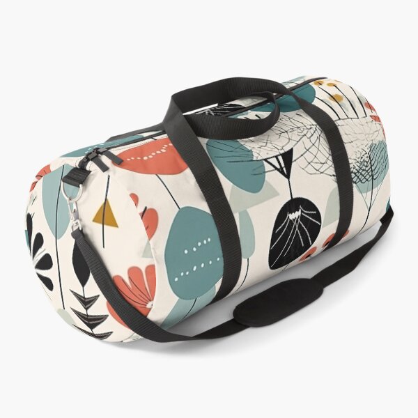 Item preview, Colorful Plants and Flowers Abstract Floral Pattern designed and sold by Wonder Of Light.