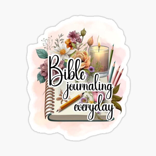 Stickers For Bible Journaling 3 Sheets - Christian Art Gifts6006937138131