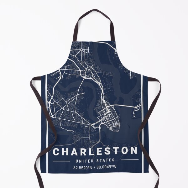 Item preview, Blueprint City Map of Charleston United States designed and sold by More than Myriad.