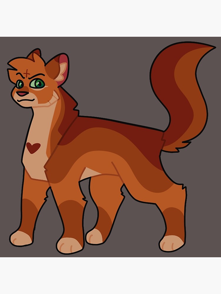 Firestar Warriors Headshot | Greeting Card