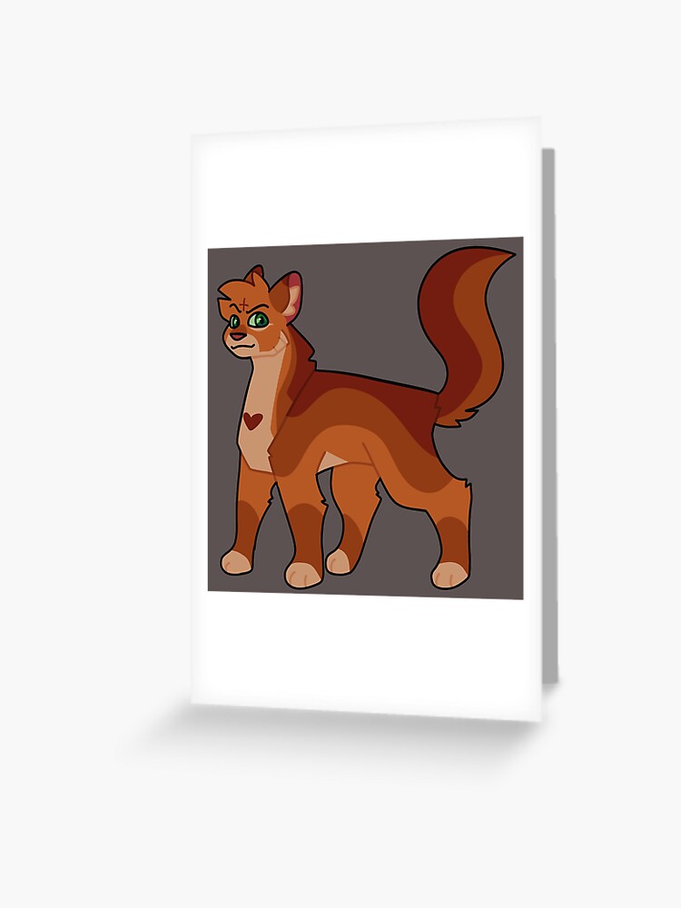 Firestar Warriors Headshot | Greeting Card