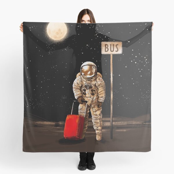Man on the Bus Stop Scarf