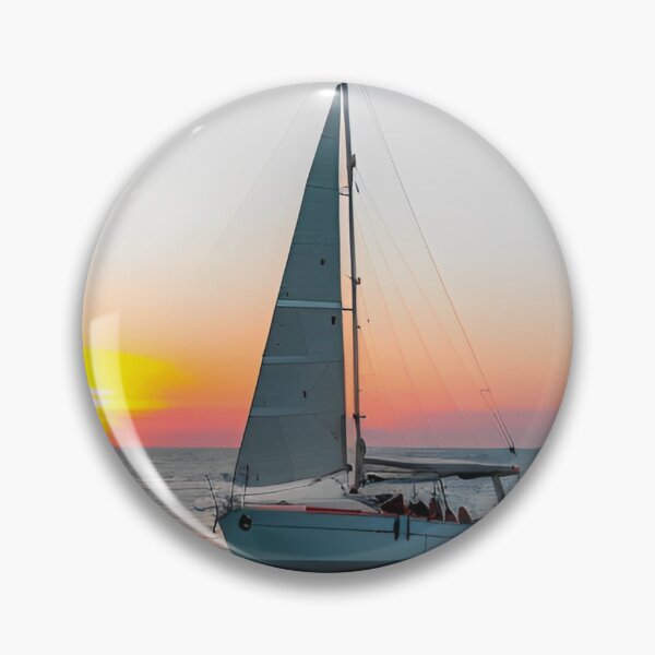 Item preview, Boat in the ocean designed and sold by toonydesigns.