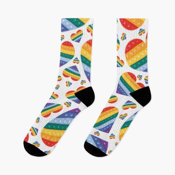Item preview, LGBTQ Pride Heart Pattern designed and sold by ryaneliz91.