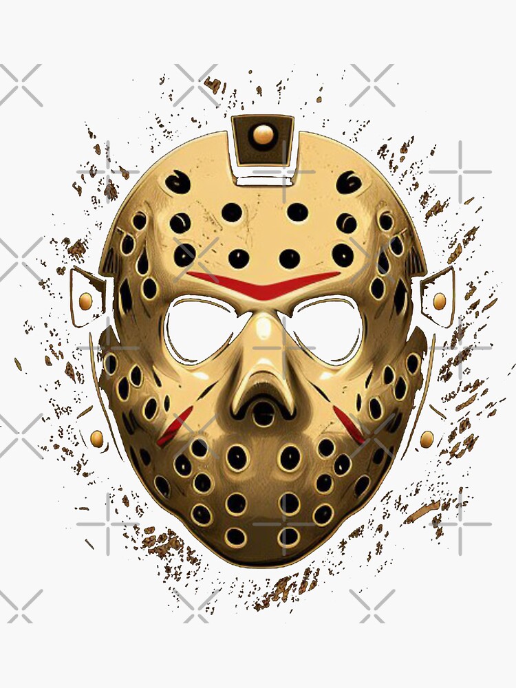 Jason Voorhees Sticker for Sale by King Moon