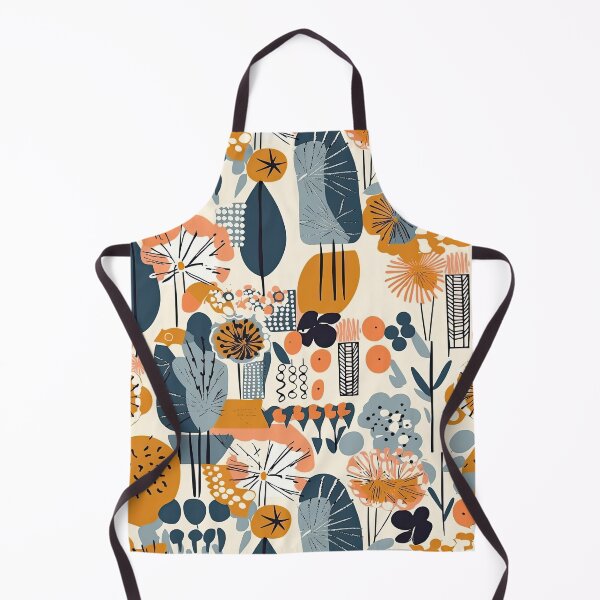 Item preview, Colorful Plants and Flowers Abstract Floral Pattern designed and sold by Wonder Of Light.