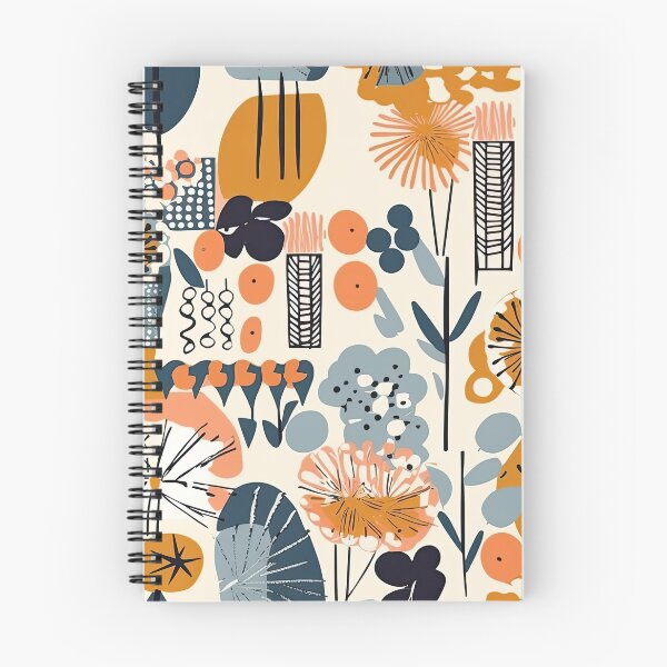 Item preview, Colorful Plants and Flowers Abstract Floral Pattern designed and sold by Wonder Of Light.