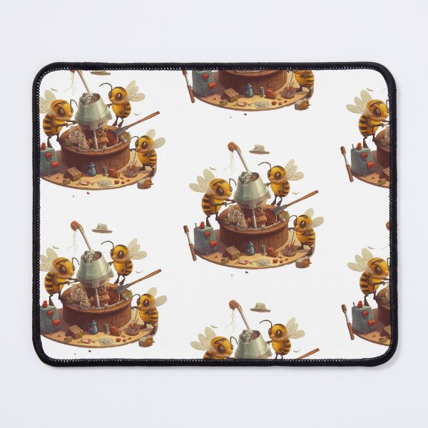 Item preview, working bees designed and sold by Mela-airt.