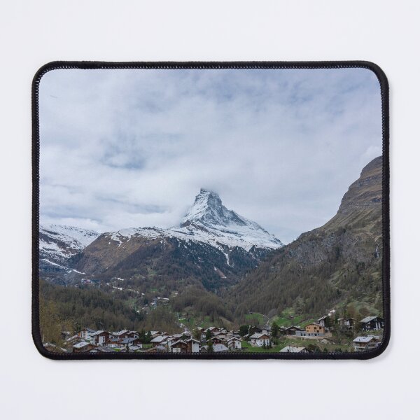Item preview, The spectacular scenery of the Matterhorn and the town of Zermatt designed and sold by AxelrodCN.
