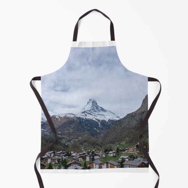 Item preview, The spectacular scenery of the Matterhorn and the town of Zermatt designed and sold by AxelrodCN.