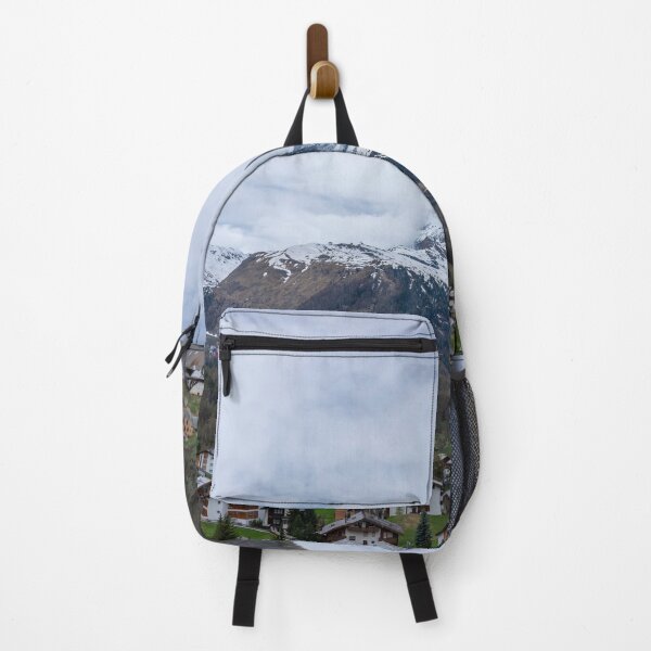Item preview, The spectacular scenery of the Matterhorn and the town of Zermatt designed and sold by AxelrodCN.