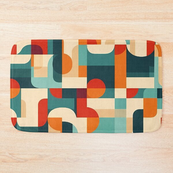 Item preview, Geometric vintage pattern designed and sold by SweetWhiskers.