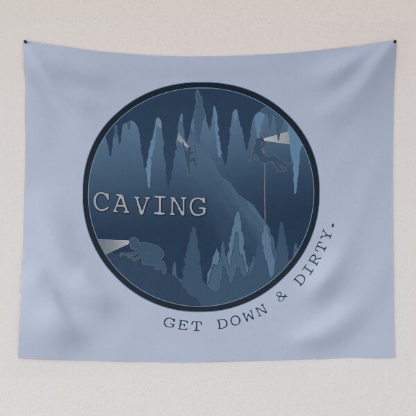 Item preview, Caving - Get Down & Dirty designed and sold by Shannon McCarthy.