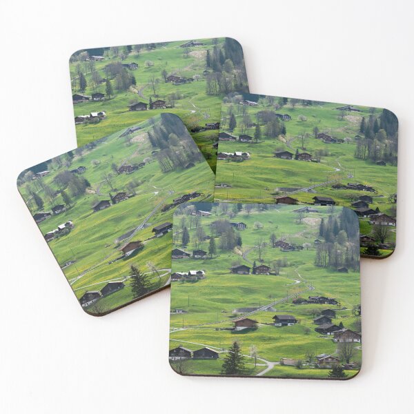 Item preview, The dreamy slopes of the Swiss town of Grindelwald designed and sold by AxelrodCN.