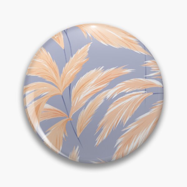 Item preview, Pampas grass repeat pattern // purple and orange designed and sold by LucyFaulke.
