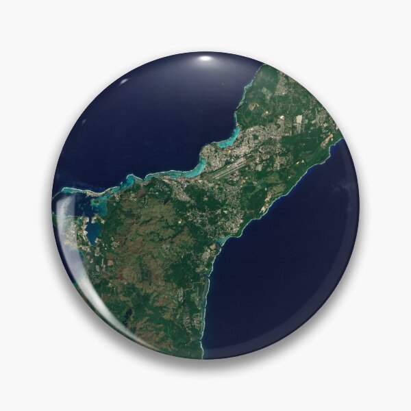 Item preview, Guam Satellite Photograph Map designed and sold by BravuraMedia.